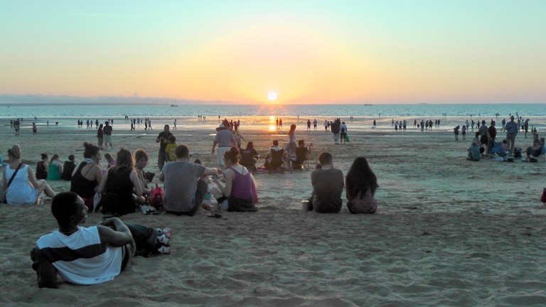 Sunset am Mindil Beach